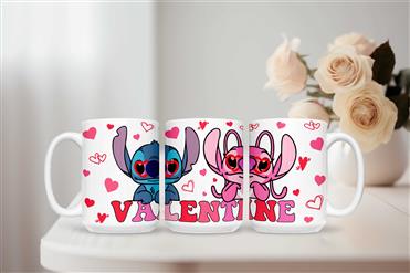 Stitch and Angel Valentine